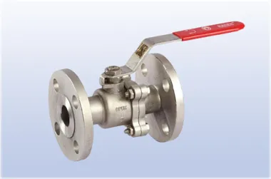 Two Piece Flange End Ball Valve